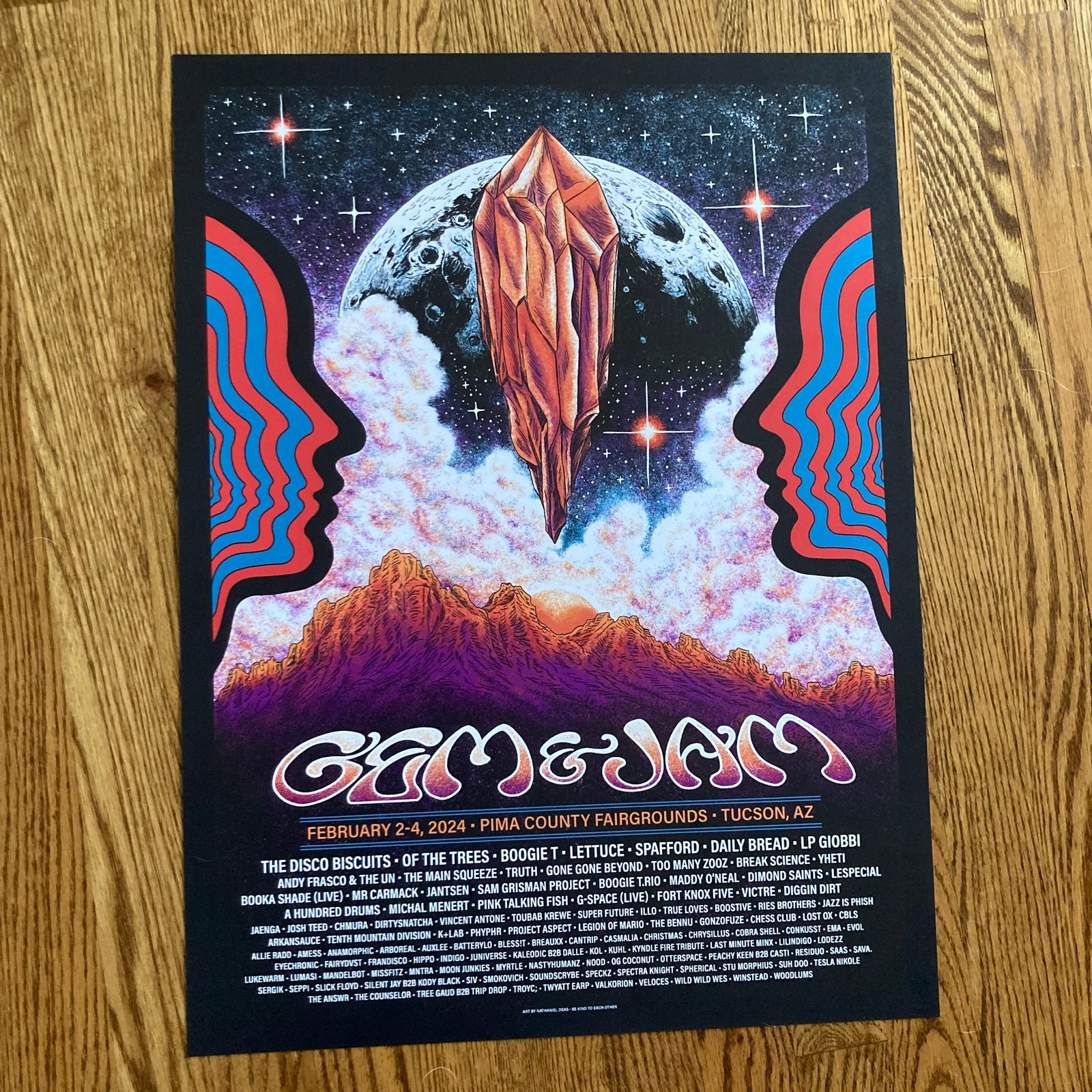 Gem and Jam 2024 poster | bourbon sunday